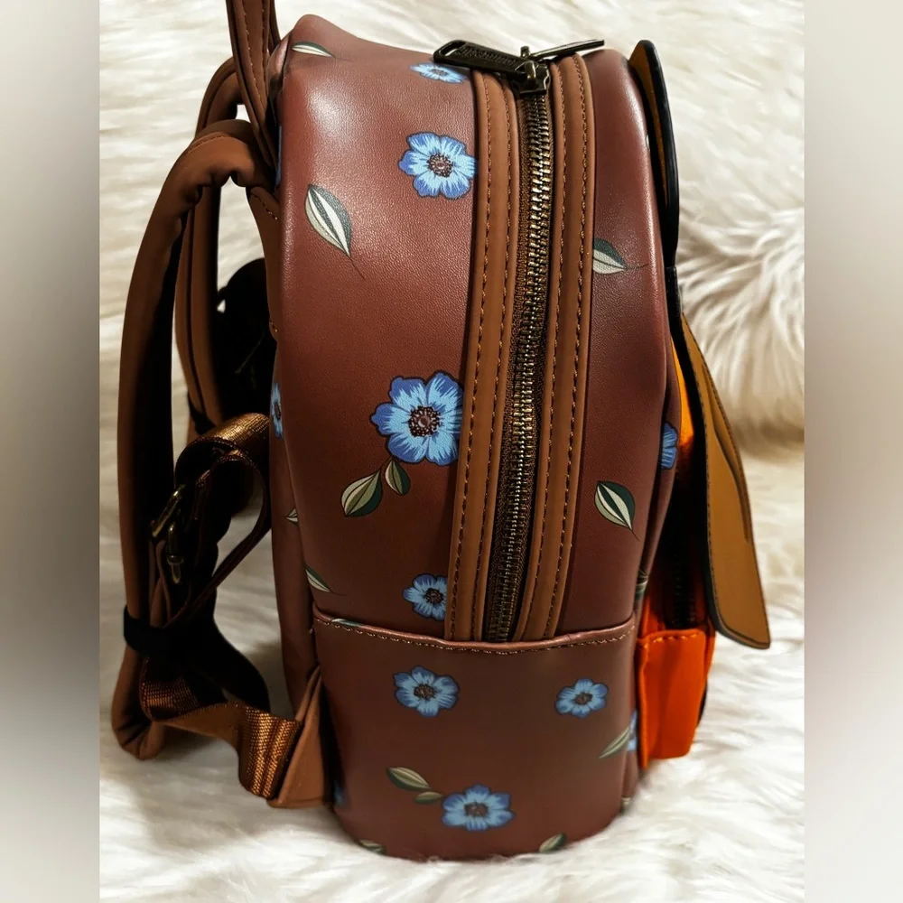 Loungefly Disney Fox and Hound Todd and Cooper Backpack EUC